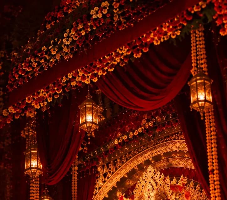 Maa Durga at the pandal